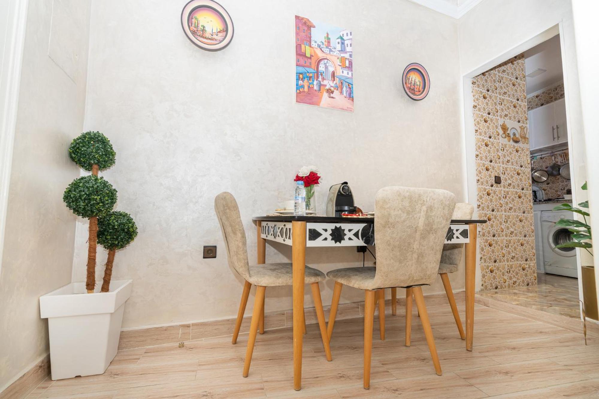 Appartement Ensolleille Au Coeur De Tanger Buitenkant foto
