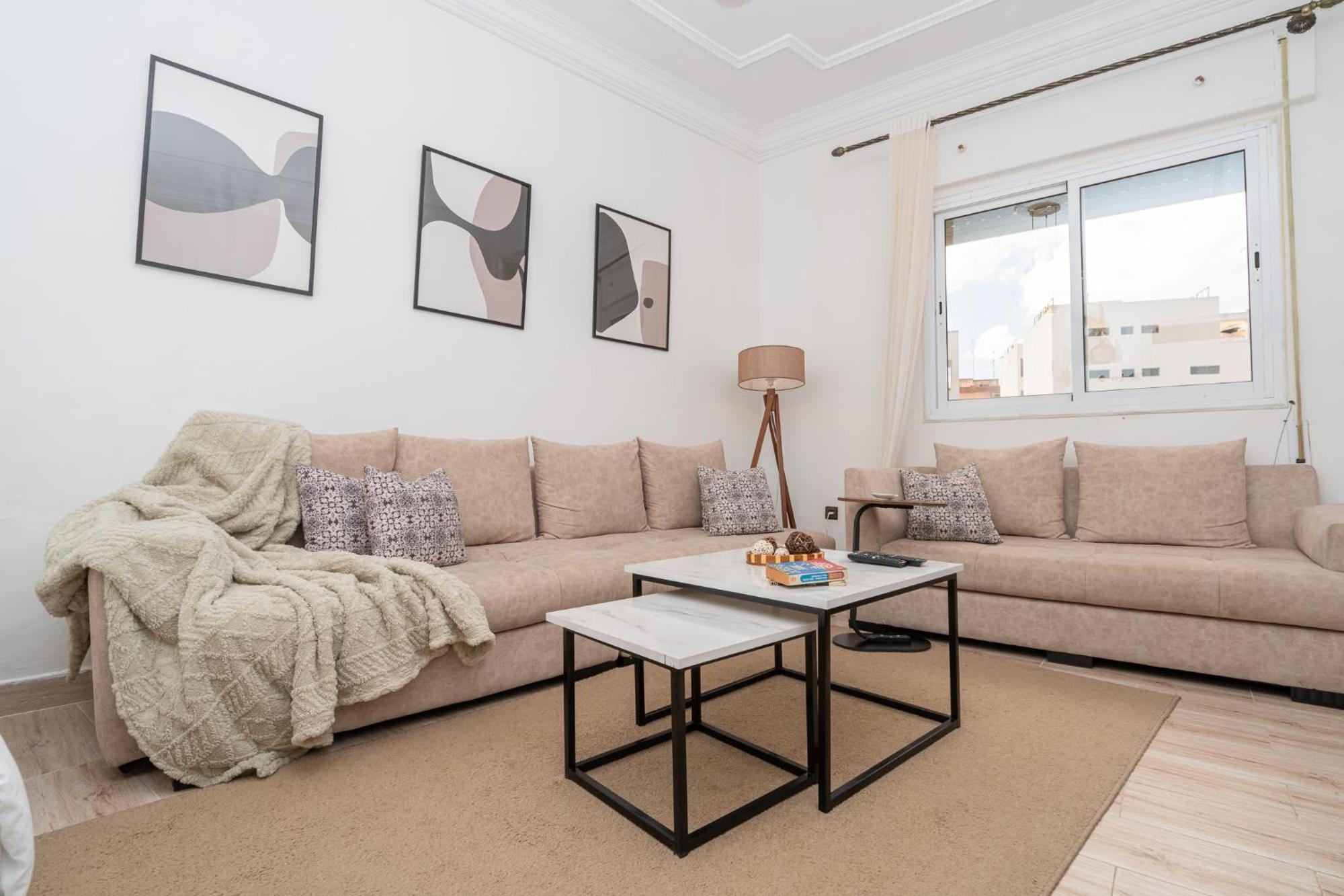 Appartement Ensolleille Au Coeur De Tanger Buitenkant foto
