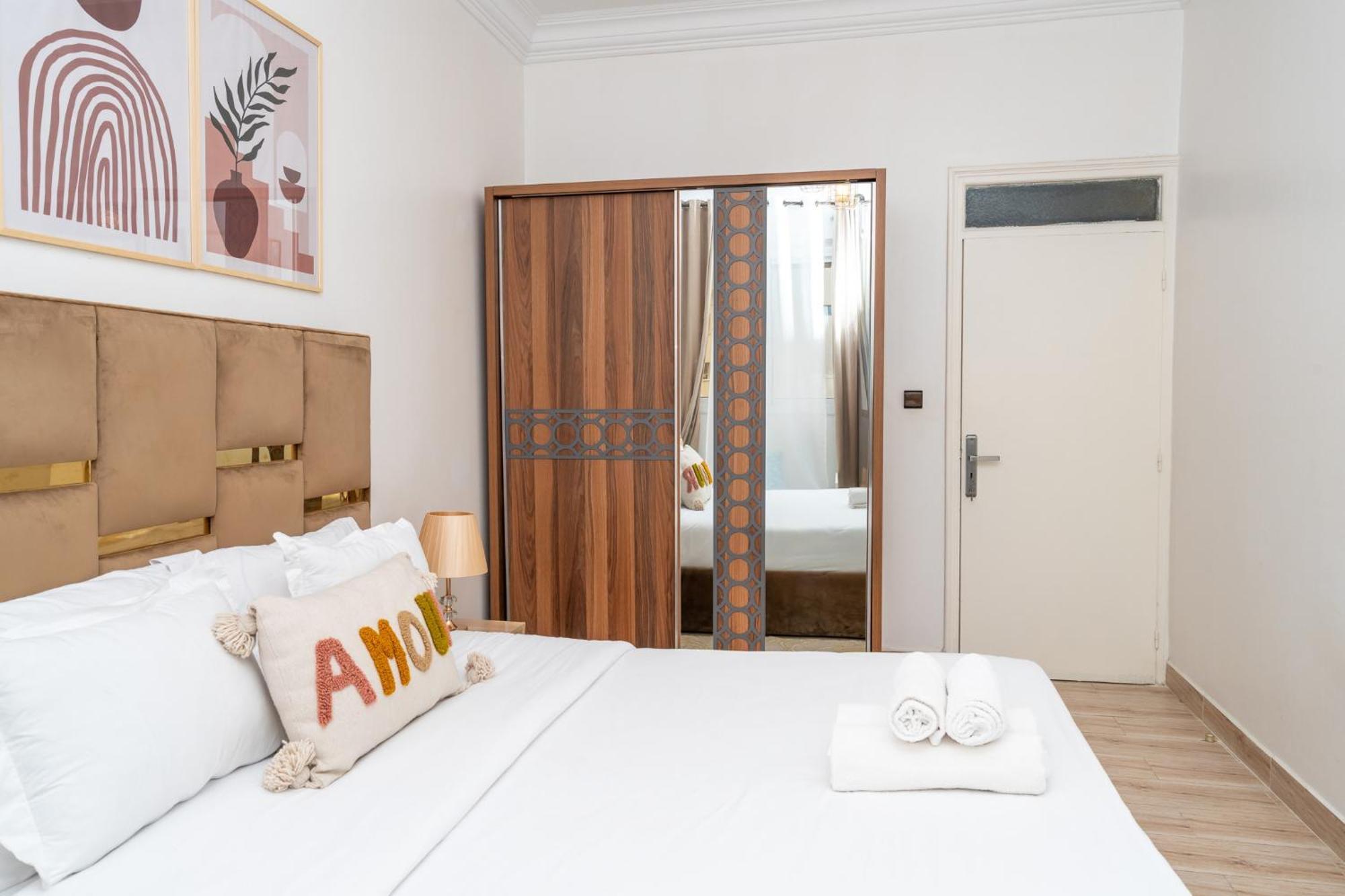 Appartement Ensolleille Au Coeur De Tanger Buitenkant foto